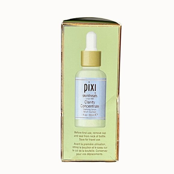 Pixi Skintreats Clarity Concentrate Clarifying Serum 1 fl oz / 30 ml  New in Box - Picture 4 of 4
